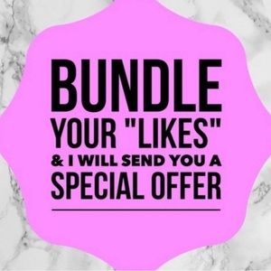 🦄BUNDLE🦄 bundle your likes for an offer!